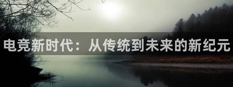 南宫电竞登陆：电竞新时代：从传统到未来的新纪元